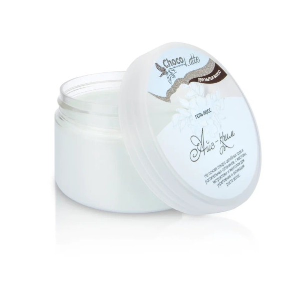 ChocoLatte Гель-крем для мытья волос МУСС АЙС КРИМ, 280 мл