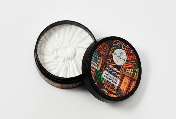EcoCraft Крем-масло для тела Бельгийский шоколад, 150 мл