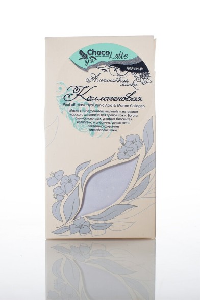 Альгинатная маска для лица КОЛЛАГЕНОВАЯ, 50г (ChocoLatte)