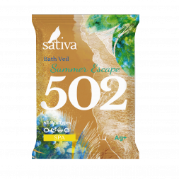 Sativa №502 Вуаль для ванны &quot;Побег в жаркое лето&quot;, 15 гр