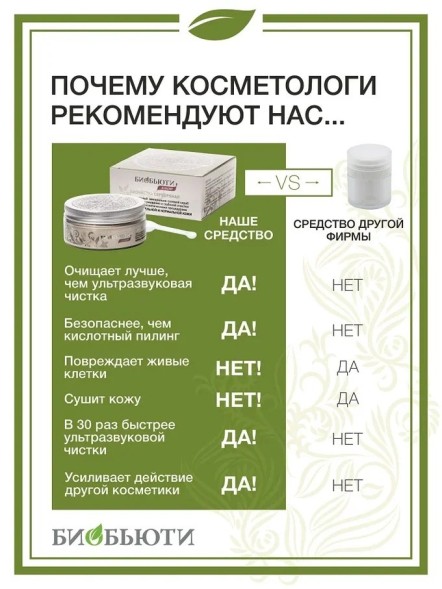 Биочистка серебряная «Элит» для сухой, чувствительной и нормальной кожи, 70г (БиоБьюти)