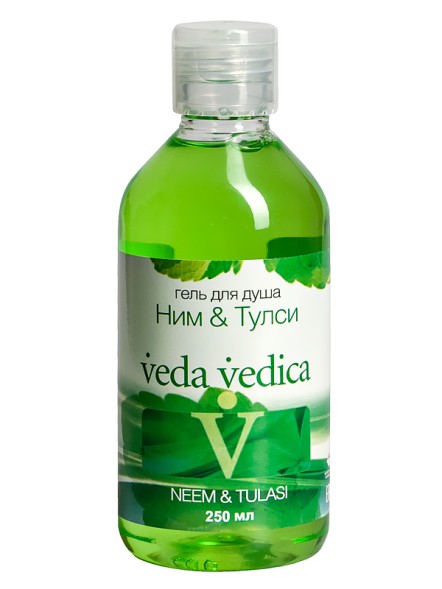 Гель для душа Ним-Тулси, 250мл. (Veda Vedica)