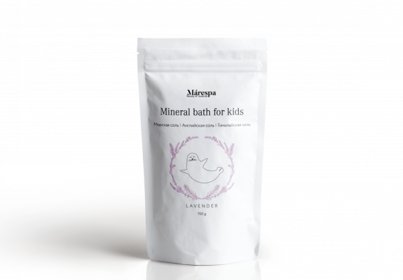 Marespa Минеральная ванна для детей &amp;quot;Лаванда&amp;quot;, 700 гр