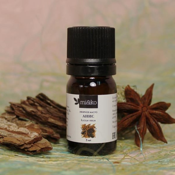 Аниса Звездчатого (Бадьяна) эфирное масло, органик, 5 мл. (МиКо)