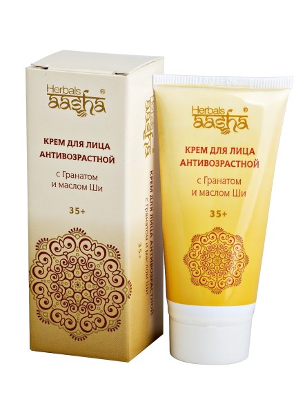 Крем антивозрастной с гранатом, 30гр. (Aasha Herbals)
