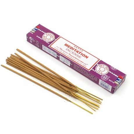 Satya Meditation (Медитация) - индийские благовония, упаковка 15 гр.