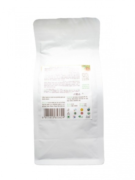 Мыльные орешки порошок (Soap Nuts Powder), 400гр. (Indibird)