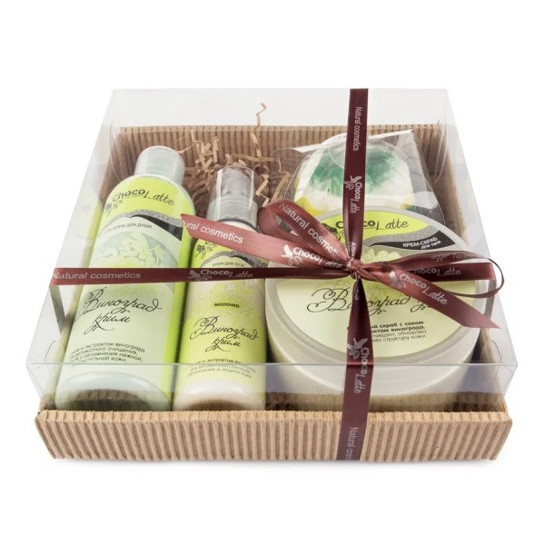 Подарочный набор №4 для тела/душа ВИНОГРАД-КРИМ (TM ChocoLatte)