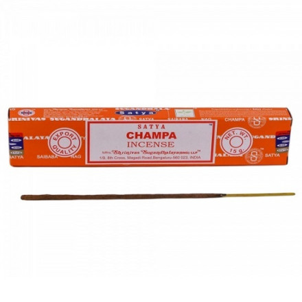 Satya Champa (Чампа) - индийские благовония, упаковка 15 гр.