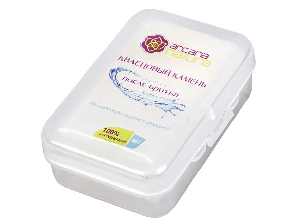 Квасцовый камень после бритья, 90гр. (Arcana Natura)