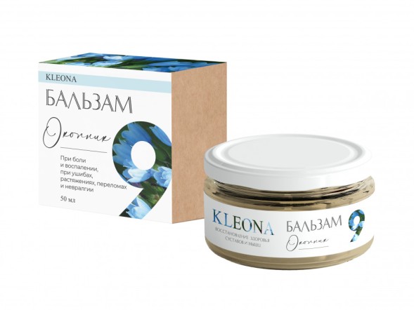Kleona Бальзам №9 Окопник, 50 мл