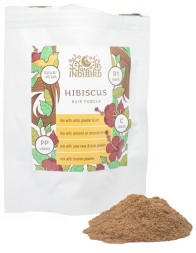 Порошок лепестков Гибискуса (Hibiscus Powder), 100гр. Максимальное увлажнение смягчение кожи и волос (Indibird)