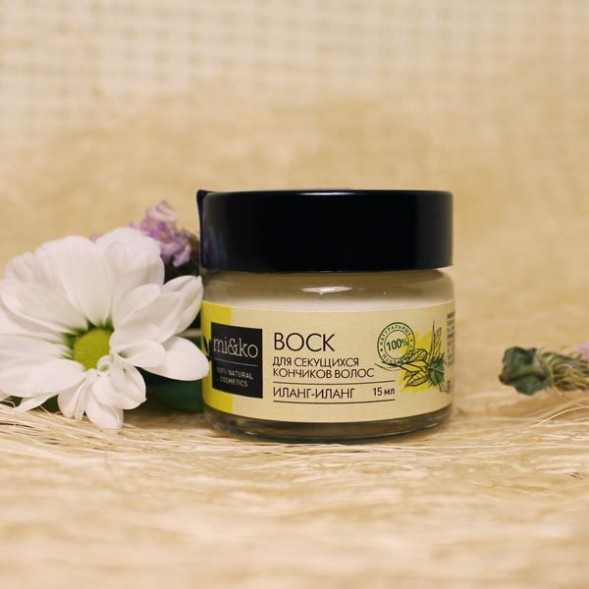 Воск для секущихся кончиков волос ИЛАНГ-ИЛАНГ, 15 мл (МиКо)