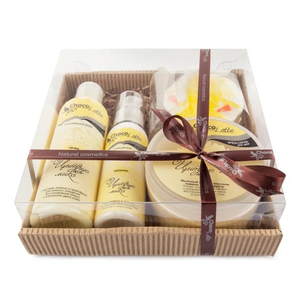Подарочный набор №4 для тела/душа ЦИТРУС-МИКС (TM ChocoLatte)