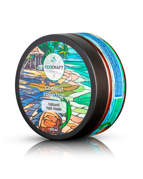 EcoCraft Маска для волос Кокосовая коллекция, 150 мл
