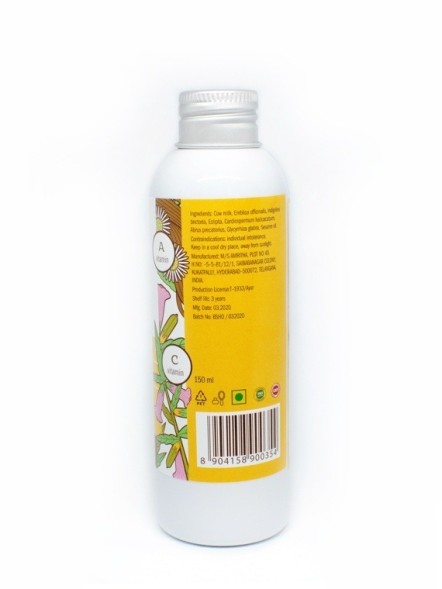 Масло для волос Брингарадж Кунжут (Bhringraj Sesame Hair Oil), 150мл. Для роста и питания волос, против выпадения. (Indibird)