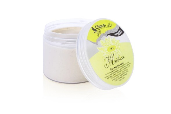 ChocoLatte Крем-скраб для умывания НУГА МЯТНАЯ, 160 гр