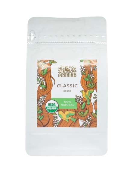 Хна натуральная (Classic Henna), 200гр. (IndiBird)