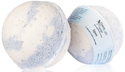 ChocoLatte Гейзер (бурлящий шар) парфюм для ванн БРИЗ d 6 см, 150 гр