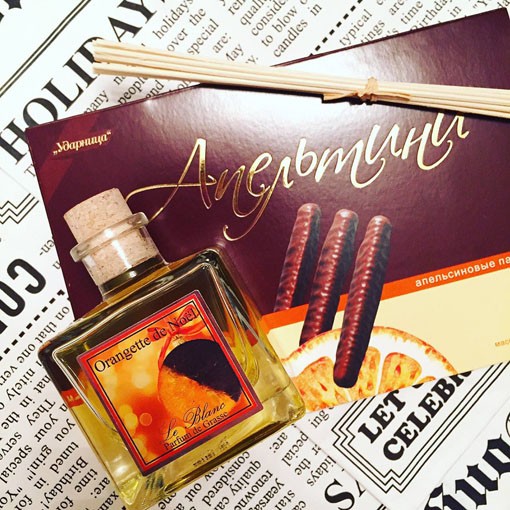 Аромадиффузор &amp;quot;Апельсин в шоколаде&amp;quot;, 100мл. (Le Blanc)