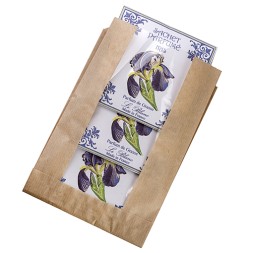 Саше квадратное &amp;quot;Ирис&amp;quot; в бумажном пакетике (Le Blanc)