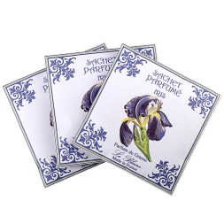 Саше квадратное &amp;quot;Ирис&amp;quot; в бумажном пакетике (Le Blanc)