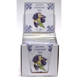 Саше квадратное &amp;quot;Ирис&amp;quot; в бумажном пакетике (Le Blanc)