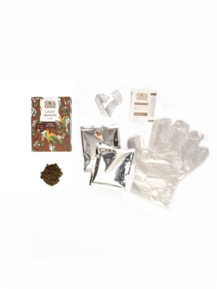 Краска для волос &amp;quot;Хна светло-коричневая&amp;quot;, 100гр. (IndiBird)