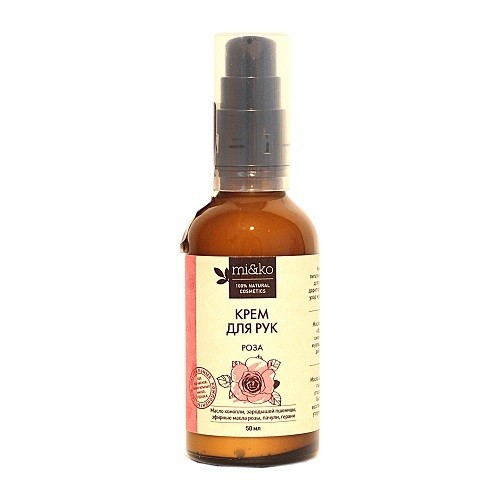 Крем для рук питательный РОЗА, 50мл  (МиКо)