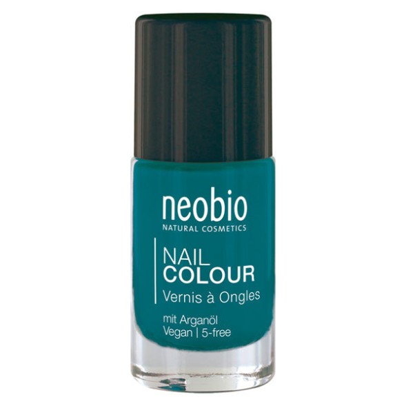 Лак для ногтей №09 &amp;quot;Драгоценная бирюза&amp;quot;с аргановым маслом, 8 мл. (NeoBio)