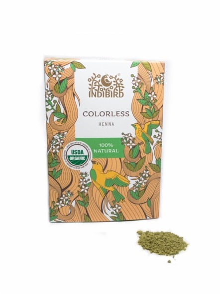 Хна натуральная бесцветная (Henna Colorless), 200гр. (Indibird)