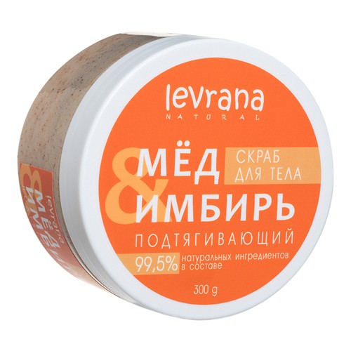 Скраб для тела &amp;quot;Мед и имбирь&amp;quot;, 300гр. (Levrana)
