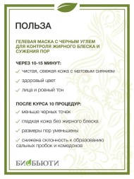 Гелевая маска от черных точек MineraLife, 50 мл