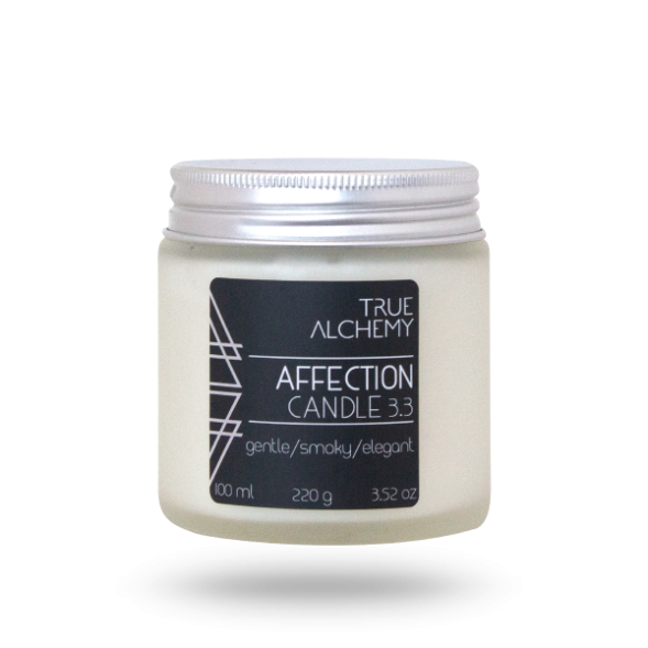Свеча AFFECTION CANDLE 3.3 / 220 гр /ТМ TRUE ALCHEMY