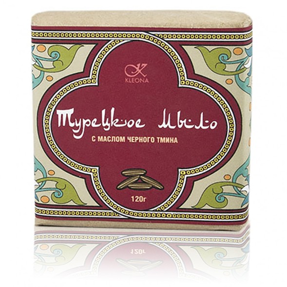 Kleona Мыло &amp;quot;Турецкое с маслом черного тмина&amp;quot;, 120 гр