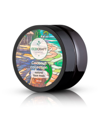 EcoCraft Маска для лица увлажняющая и питательная Кокосовая коллекция, 60 мл