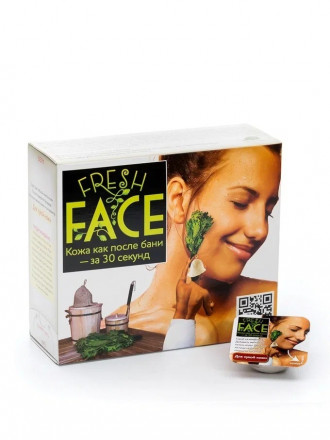 Скраб Fresh Face для сухой кожи, 24 процедуры, 72гр. (Биобьюти)