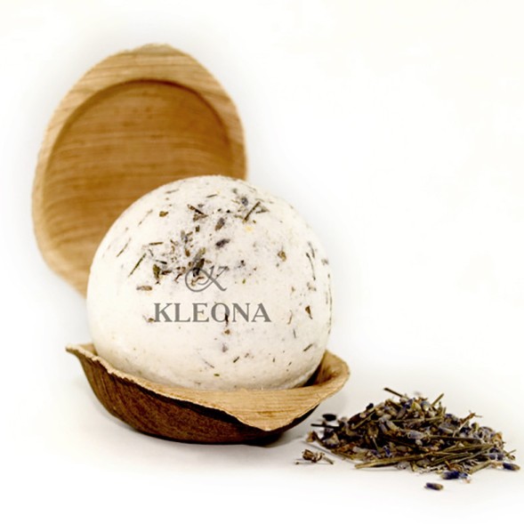 Kleona Бурлящий шар Лавандовый цвет, 140 гр