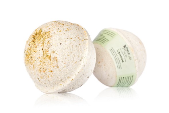 ChocoLatte Гейзер (бурлящий шар) фито для ванн ГАРМОНИЯ d 6 см, 150 гр