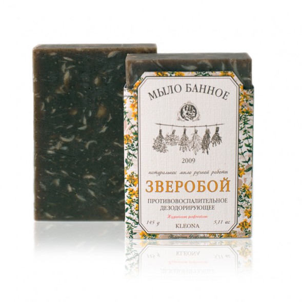 Kleona Мыло банное Зверобой, 145 гр