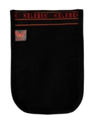 Рукавица &amp;quot;Кесе&amp;quot; жесткая для пилинга /шелк/черная/ для тела, ног, спины, муж. (Мыльные орехи)