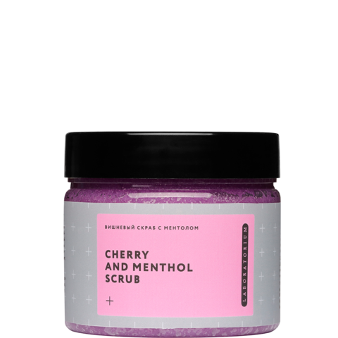 Laboratorium Скраб сахарный для тела &amp;quot;Вишневый с ментолом&amp;quot;, 300 мл