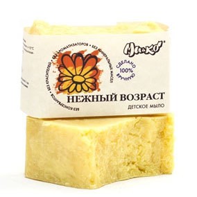 Натуральное детское мыло НЕЖНЫЙ ВОЗРАСТ, 75 гр. (МиКо)