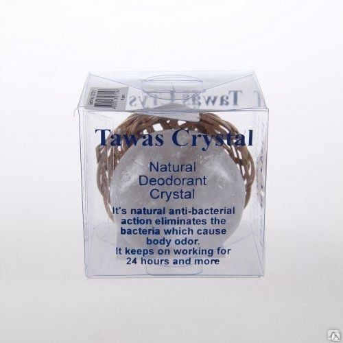 Дезодорант Кристалл свежести &amp;quot;СОЛО&amp;quot; в кокосовой корзинке и пластиковой коробке, цельный, 55г. (Кристалл Свежести)