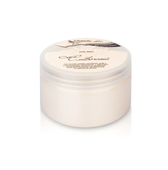 ChocoLatte Гель-крем для мытья волос МУСС СЛИВОЧНЫЙ, 280 мл