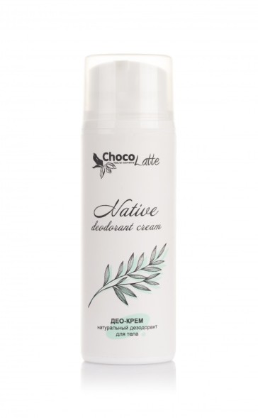 ChocoLatte Дезодорант део-крем для тела NATIVE, 100 мл