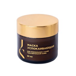 JURASSIC SPA Маска УСПОКАИВАЮЩАЯ для нормальной и сухой чувствительной кожи, 65 мл