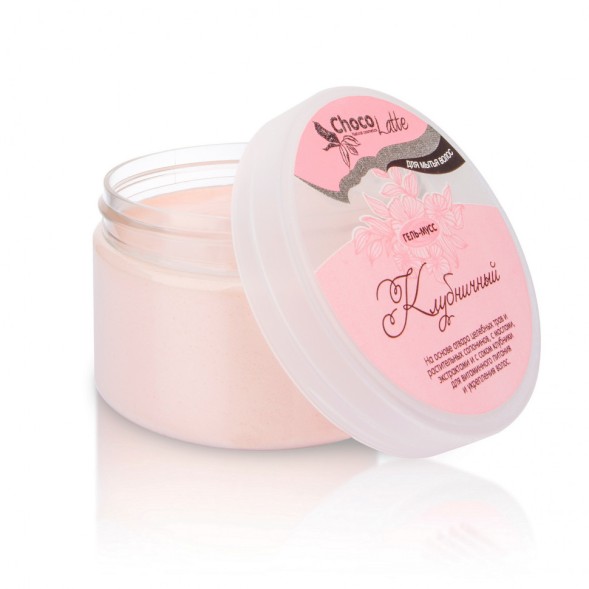 ChocoLatte Гель-крем для мытья волос МУСС КЛУБНИЧНЫЙ, 280 мл