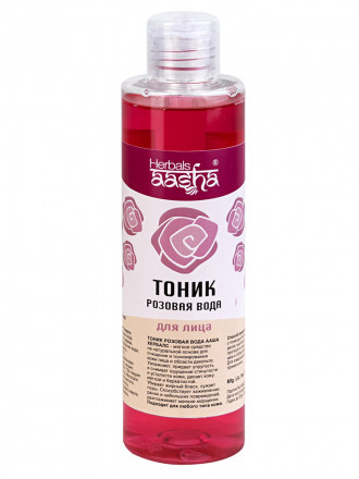 Тоник Розовая вода, 200мл. (Aasha Herbals)