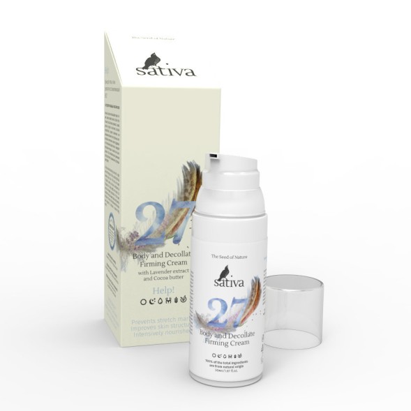 Sativa №27 Крем для тела и зоны декольте 50 мл.